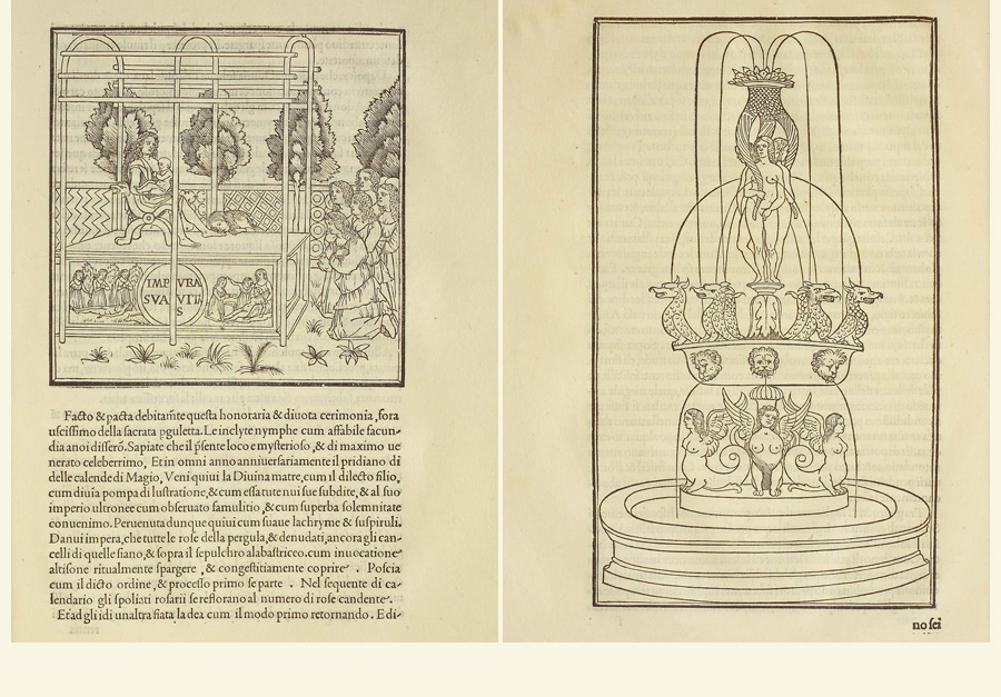 Hypnerotomachia Poliphili 1499 - Aldus Manutius - Renaissance